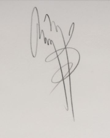 Lot #5143 Led Zeppelin: Jimmy Page Signed Print - Image 2