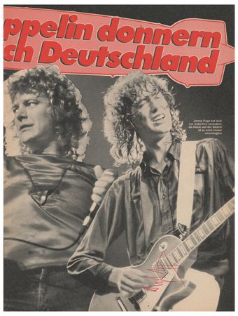 Lot #5144 Led Zeppelin: Jimmy Page Signed Magazine - Image 1