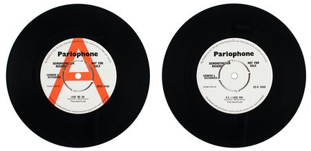 Lot #5005 Beatles 45 RPM Demonstration Single for 'Love Me Do' - Image 1
