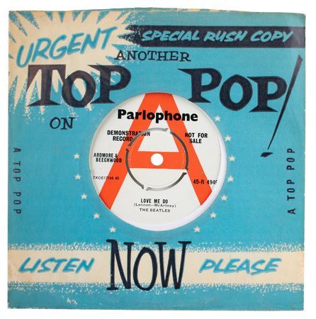 Lot #5005 Beatles 45 RPM Demonstration Single for 'Love Me Do' - Image 3