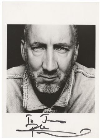 Lot #5131 The Who: Pete Townshend Signed