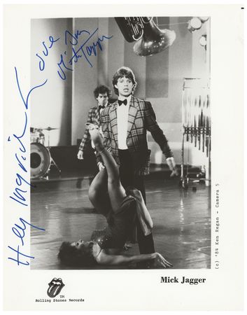 Lot #5108 Rolling Stones: Mick Jagger