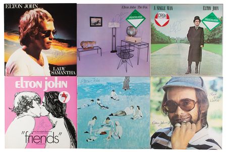 Lot #5242 Elton John Collection of (24) Signed Albums - Image 6