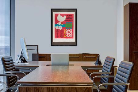 Lot #5196 Woodstock Signed Poster - Image 3