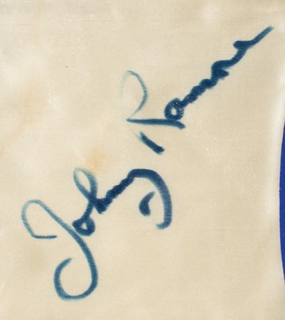 Lot #5331 Ramones Signed Banner Flag - Image 2