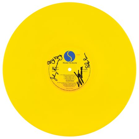 Lot #5339 Ramones Signed Album and Vinyl Record - Image 3