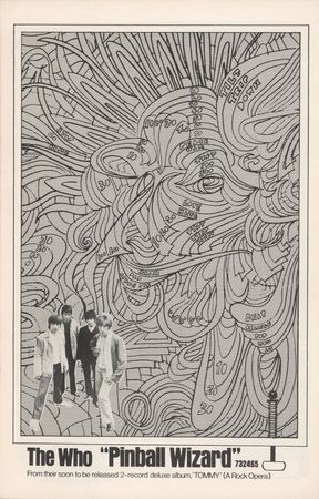 Lot #5122 The Who 1969 Fillmore East Program - Image 4