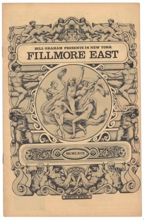 Lot #5285 Creedence Clearwater Revival and Deep Purple 1968 Fillmore East Program - Image 4