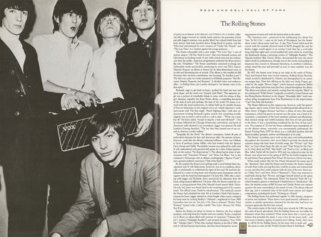 Lot #5107 Rolling Stones and Otis Redding 1989 Rock and Roll Hall of Fame Program - Image 5