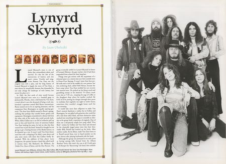 Lot #5267 Black Sabbath and Lynyrd Skynyrd 2006 Rock and Roll Hall of Fame Induction Dinner Program - Image 3