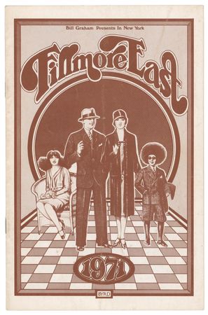 Lot #5287 The Eagles: Glenn Frey, Don Henley, and Linda Ronstadt 1971 Fillmore East Program - Image 2