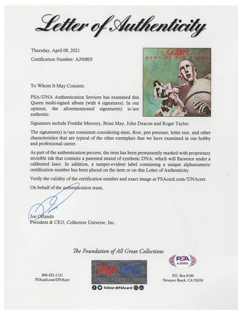 Lot #5163 Queen Signed Album - Image 2