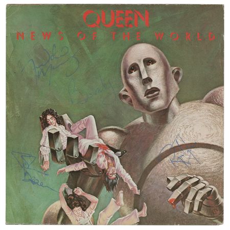 Lot #5163 Queen Signed Album