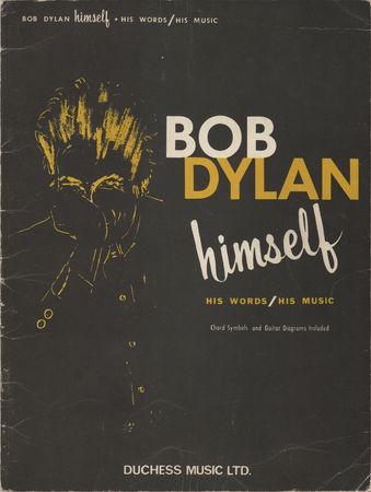 Lot #5068 Bob Dylan Signed Songbook - Image 1