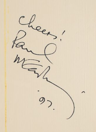 Lot #5032 Beatles: Paul McCartney Signed Poster - Image 2