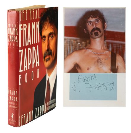 Lot #5325 Frank Zappa Signature - Image 1