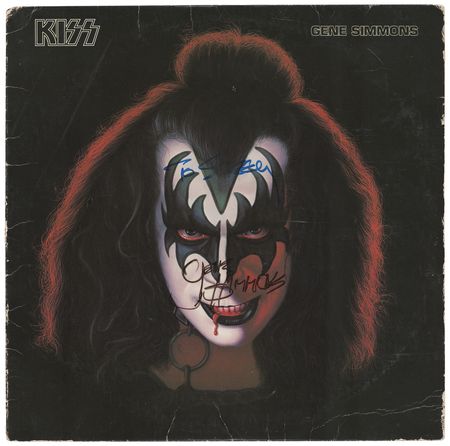 Lot #5244 KISS (4) Signed Albums - Image 2
