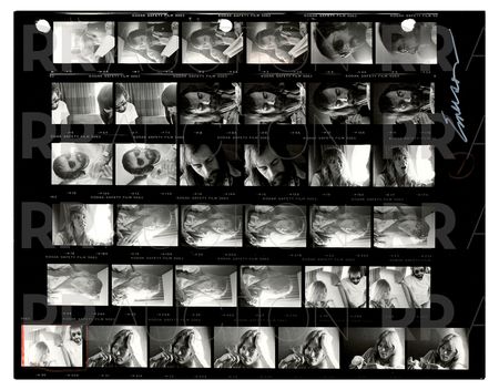 Lot #5241 Fleetwood Mac Archive of (22) Contact Sheet Photographs by Sam Emerson - Image 18