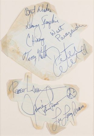 Lot #5278 Chicago Signatures
