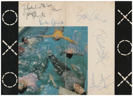 Lot #5268 Boomtown Rats Signed Program/Poster - Image 2