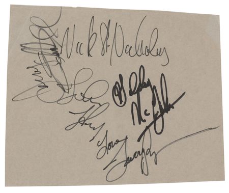 Lot #5224 Steppenwolf Signatures