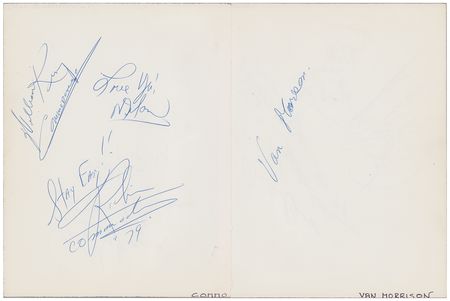 Lot #5220 Van Morrison and The Commodores