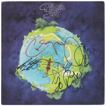 Lot #5324 Yes Signed Album