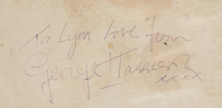 Lot #5037 Beatles: George Harrison Signed Album - Image 4