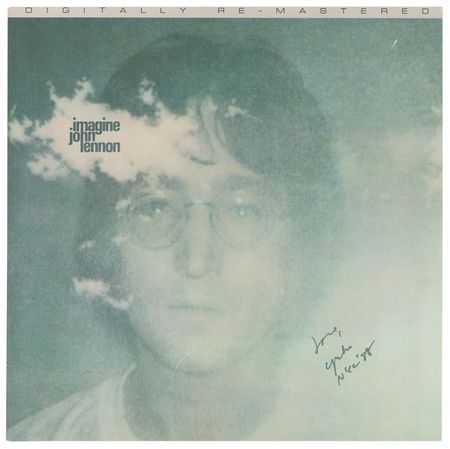 Lot #5059 Beatles: Yoko Ono Signed Album - Image 1