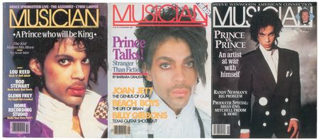 Lot #5424 Prince's Personally-Owned Group of (3)