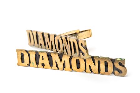 Lot #5408 Prince's Personally-Worn Pair of 'Diamonds' Cufflinks - Image 1