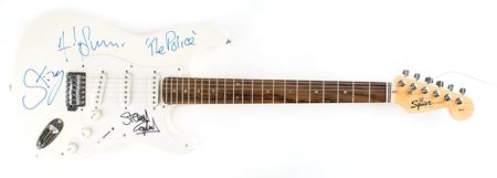 Lot #5308 The Police Signed Guitar - Image 1