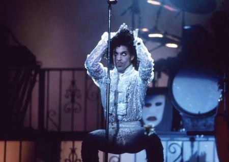 Lot #5452 Prince's Stage-Worn Purple Rain Tour Lace Shirt with Cufflinks - Image 13