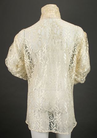 Lot #5452 Prince's Stage-Worn Purple Rain Tour Lace Shirt with Cufflinks - Image 4