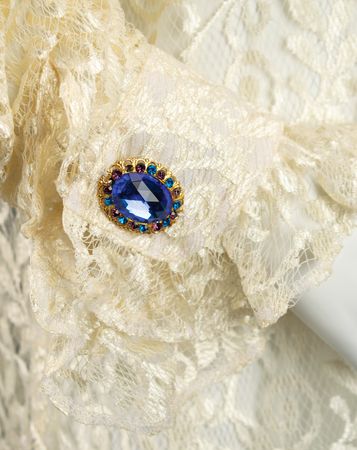 Lot #5452 Prince's Stage-Worn Purple Rain Tour Lace Shirt with Cufflinks - Image 7