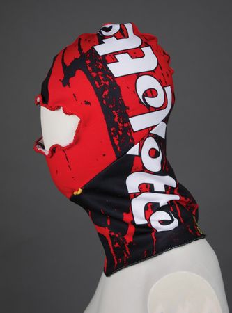 Lot #5463 Billie Eilish's Personally-Worn 'Dazed Magazine' Photo Shoot Balaclava - Image 1