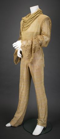 Lot #5454 Prince Stage-Worn Gold 'Jam of the Year Tour' Outfit - Image 1