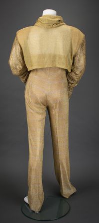 Lot #5454 Prince Stage-Worn Gold 'Jam of the Year Tour' Outfit - Image 3