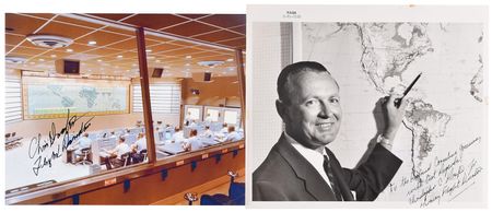 Lot #676 Chris Kraft (4) Signed Items - Image 1