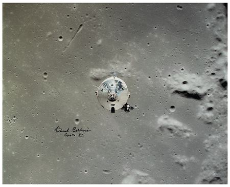 Lot #664 Michael Collins Signed Photograph - Image 1