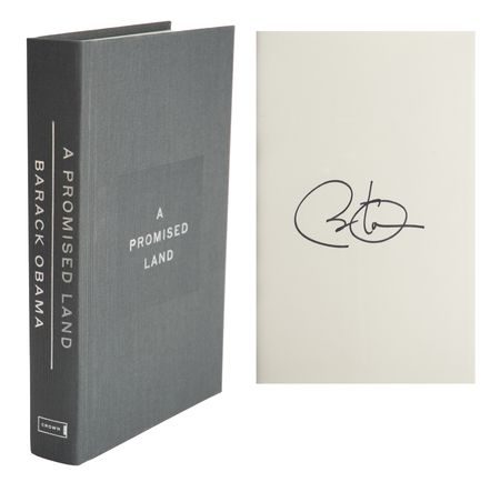 Lot #191 Barack Obama Signed Book - Image 1