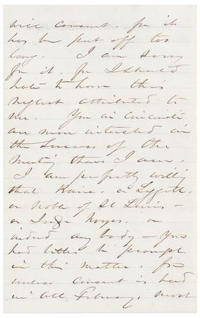 Lot #606 William T. Sherman Autograph Letter Signed - Image 2