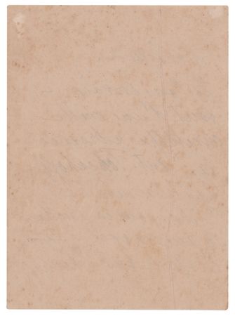 Lot #784 Anton Chekhov Handwritten Envelope Panel - Image 4