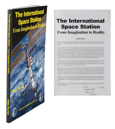 Lot #705 Al Worden's Rex Hall Signed Book - Image 1