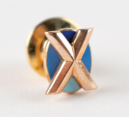 Lot #709 Al Worden's Test Pilot Pin, Diploma, and Patch: Worden's test pilot ephemera—highlighted by his Yeager-signed diploma from USAF Aerospace Research Pilot School and a gold Society of Experimental Test Pilots pin - Image 2