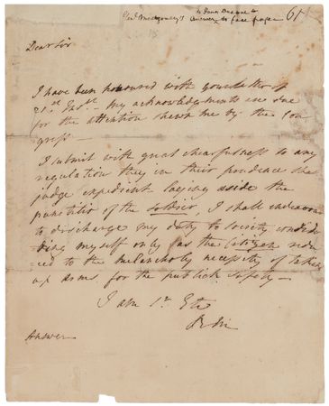 Lot #509 Richard Montgomery: Richard Montgomery, a