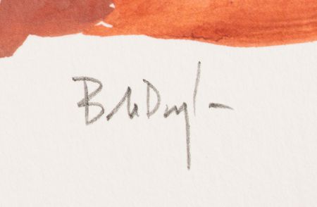 Lot #848 Bob Dylan Signed 'Three Chairs' Giclee Print - Image 3