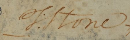 Lot #276 Thomas Stone: Seeking compensation for the theft of 