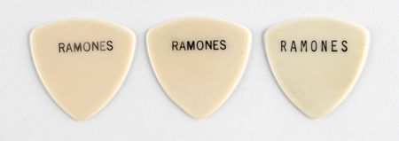 Lot #924 Ramones (3) Stage-Used Guitar Picks - Image 1