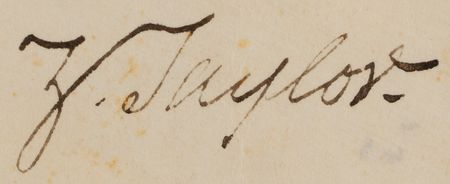 Lot #31 Zachary Taylor Document Signed as President - Image 3